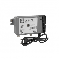 Усилитель домовой 21 дБ / 98 дБмкВ, обратный канал 65 МГц - VX810S