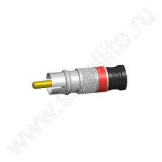 RCA-разъём на RG6 компрессионный - CMP RCA6Qm