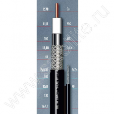 Кабель коаксиальный магистральный (15,0 мм) с гелем, тросированный - NAP115М