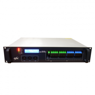 Оптический усилитель EDFA, 16 x 18 дБм, SNMP, PON - OA1550-16-18PONE